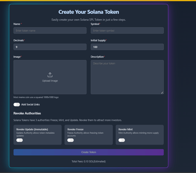 Token LaunchPad